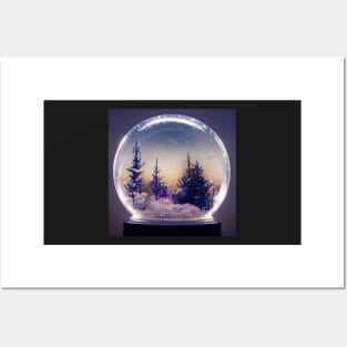 Forest Dreamscape Snowglobe Posters and Art